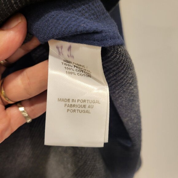 Officine Generale Plaid Button Down Long Sleeve Shirt Size Small Flannel - Picture 6 of 8